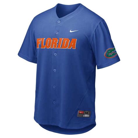 nike men's florida gators blue dri-fit replica baseball jersey|florida gators jersey nike.